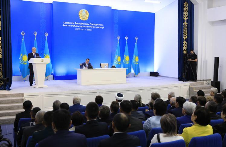 Президенттің Алматы облысы халқымен кездесуінде не айтылды?